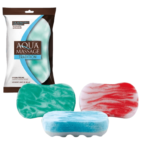 ספוג אמבטיה | ספוג רחצה | לטיפוח הגוף | AQUA MASSAGE