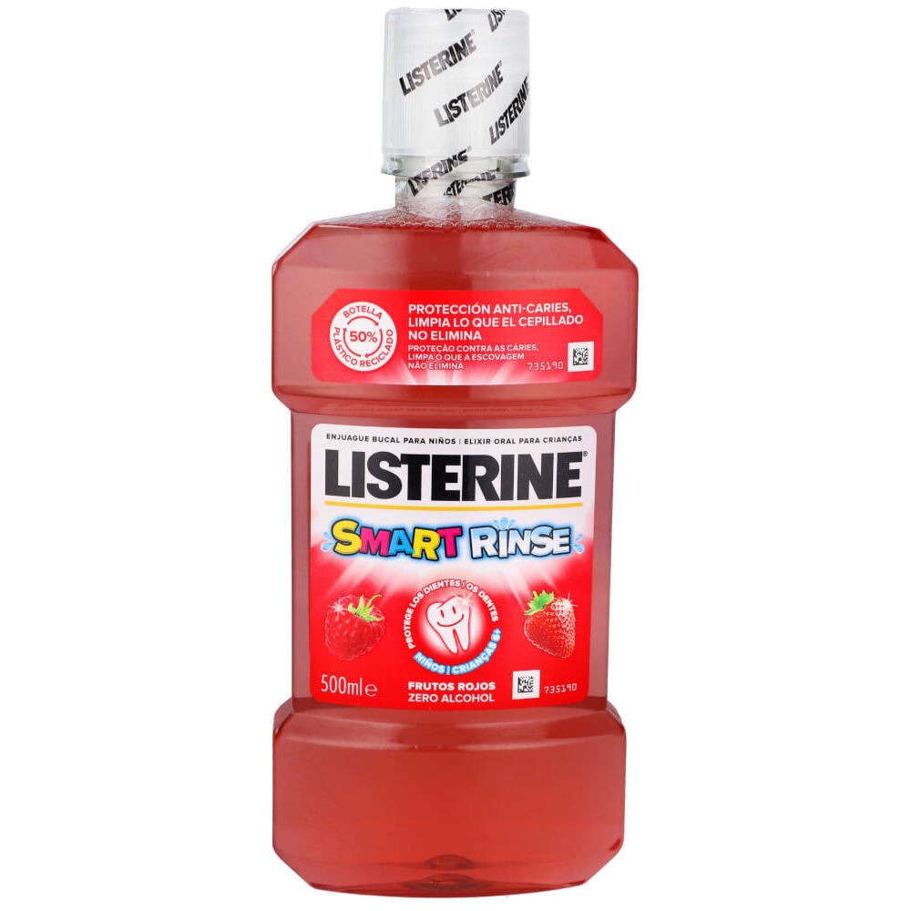 ליסטרין | שטיפת פה לילדים | בטעם פירות יער | מכיל 500 מ"ל