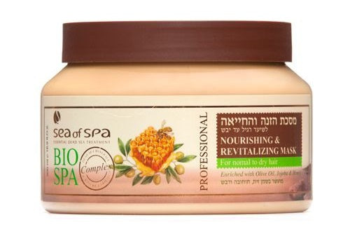 מסכת הזנה והחייאה ביוספא - שמן זית, חוחובה ודבש - 500 מ"ל