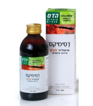 דסימיקס עם דבש לטיפול בשיעול - 240 מ"ל