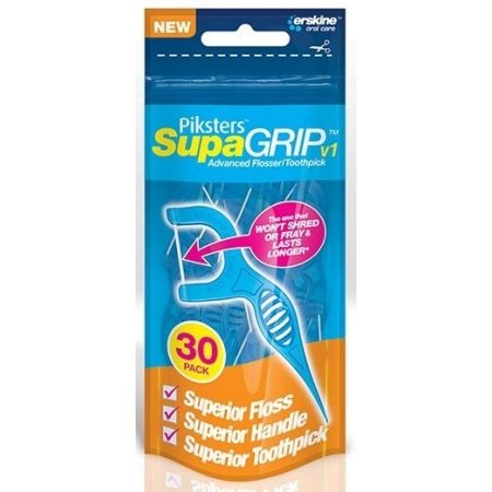 קיסמי חוט דנטלי | עם ידית | מכיל 30 יחידות