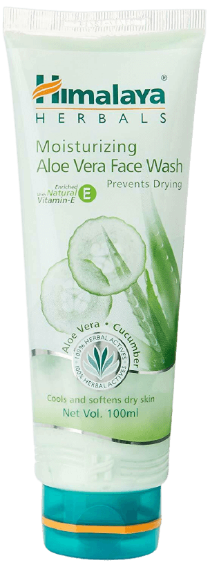 הימלאיה | קרם רחצה לפנים | אלוורה | מלפפון | 100מ"ל