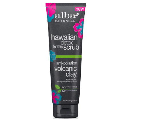 הוואין וולקניק דיטוקס | פילינג מקציף לגוף המגן מנזקים סביבתיים | 256 גר' | ALBA BOTANICA