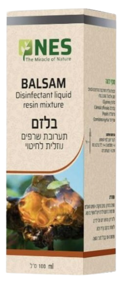 בלזם | תערובת שרפים נוזלית | מכיל 100 מ"ל