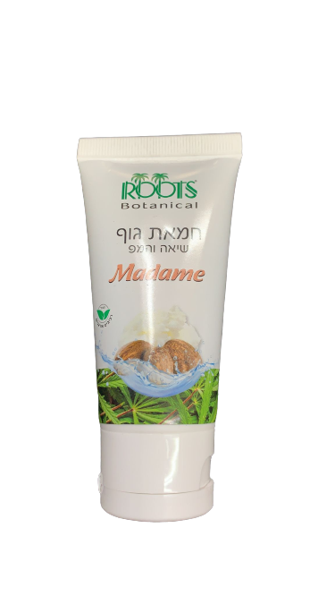 רוטס | חמאת גוף | שיאה והמפ | מכיל 50 מ"ל | Madame
