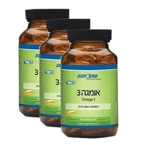אומגה 3 סופהרב - 330 כמוסות רכות