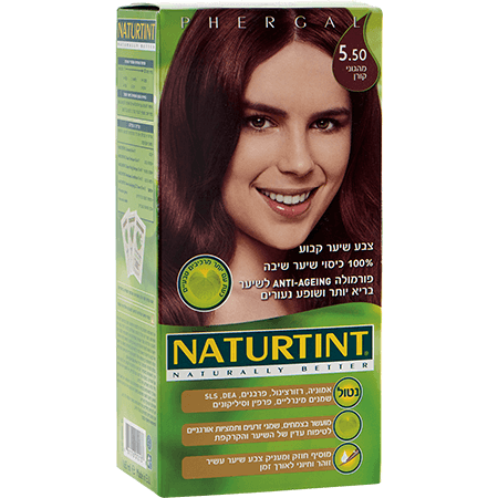 צבע שיער קבוע 5.50 נטורטינט - מהגוני קורן
