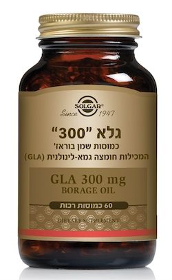 גלא GLA המכיל 300 מ"ג סולגאר - 60 כמוסות