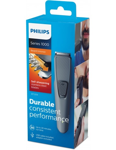 פיליפס | מכונת תספורת לעיצוב זקן נטענת 1000