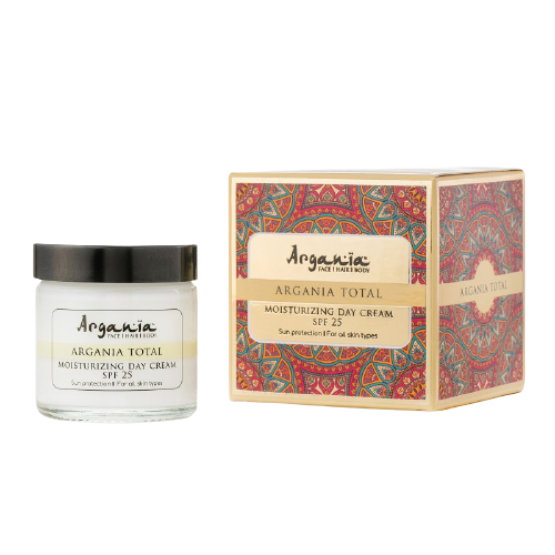 קרם לחות | פלוס מסנן קרינה | SPF 25 | מכיל 60 מ"ל | מבית ארגניה