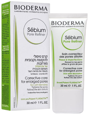 ביודרמה | סביום פור ריפיינר | קרם פנים | לעור מעורב עד שמן | מטפל בפגמים בעור | 30 מ"ל