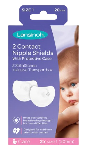 2 מגני פטמות |  כולל קופסת נשיאה | רב שימושי | מידה 20mm |