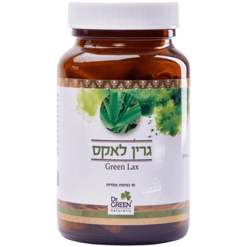 גרין לקס | מכיל 90 כמוסות | כמוסות צמחיות עם אלו פרוקס | כשר פרווה | דר. גרין | Dr. Green