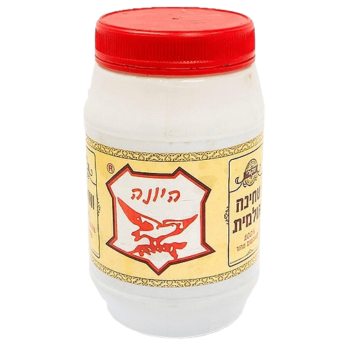 טחינה גולמית | 100% משומשום טהור | 900 גרם | היונה