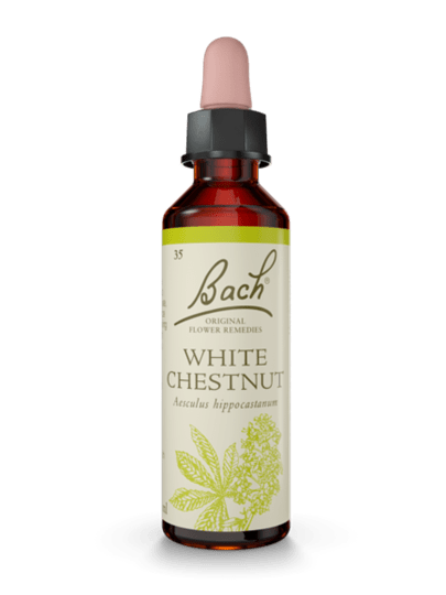WHITE CHESTNUT | טיפות לשתייה על בסיס תמציות פרחי באך | מכיל 20 מ"ל |