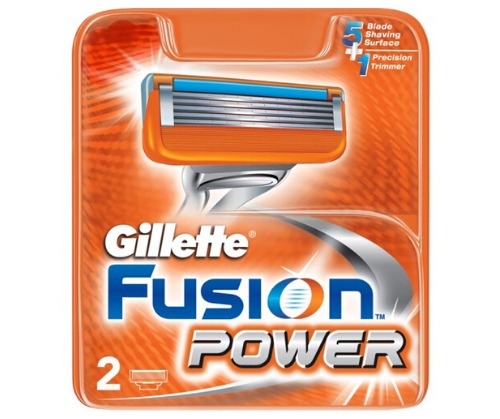 2 ראשי גילוח פיוז'ן פאוור - ג'ילט ג'ילט | Gillette