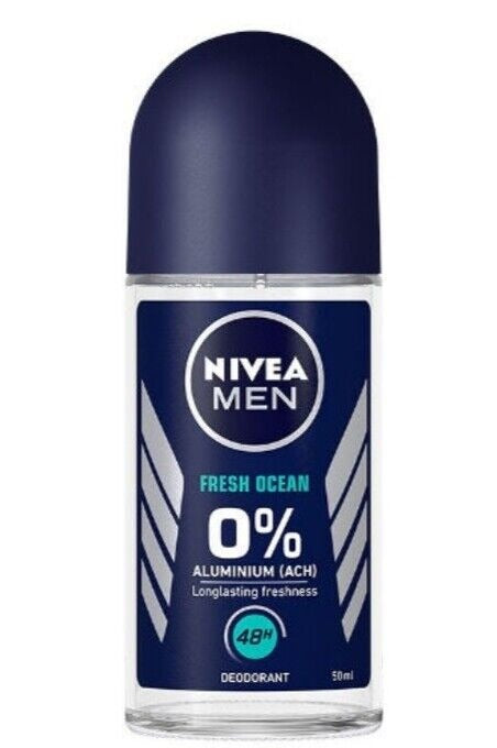 דאודורנט | רול און | לגבר | NIVEA | ניוואה | 50מ"ל | 48 שעות של רעננות מתמשכת ניוואה | NIVEA
