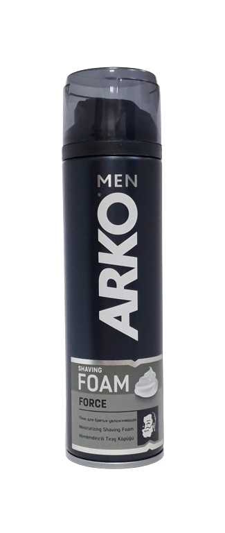 קצף גילוח | FORCE | מכיל 200 מ"ל | ארקו - ARKO