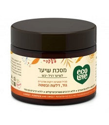 מסכה לשיער רגיל עד יבש - גזר, דלעת ובטטה - 350 מ"ל