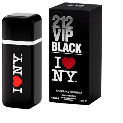 בושם לגבר 100 מ"ל | Carolina Herrera 212 Vip Black | או דה פרפיום E.D.P