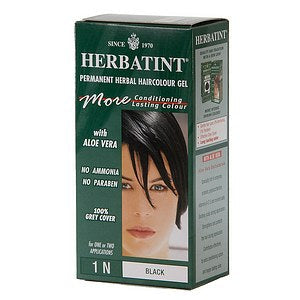 צבע לשיער על בסיס צמחי הרבטינט שחור 1N