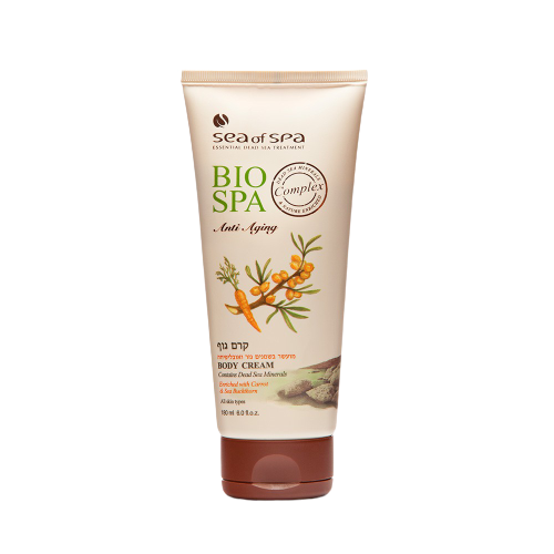 קרם גוף | מועשר בגזר והיפופיאה | Bio Spa | מכיל 180 מ"ל