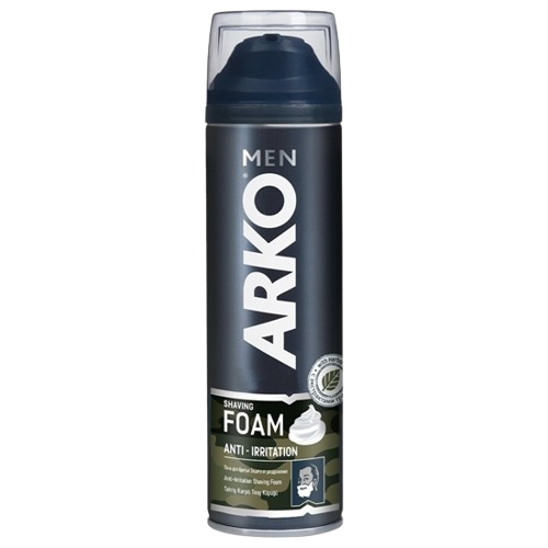 קצף גילוח | ANTI - IRRITATION | מכיל 200 מ"ל | ארקו - ARKO
