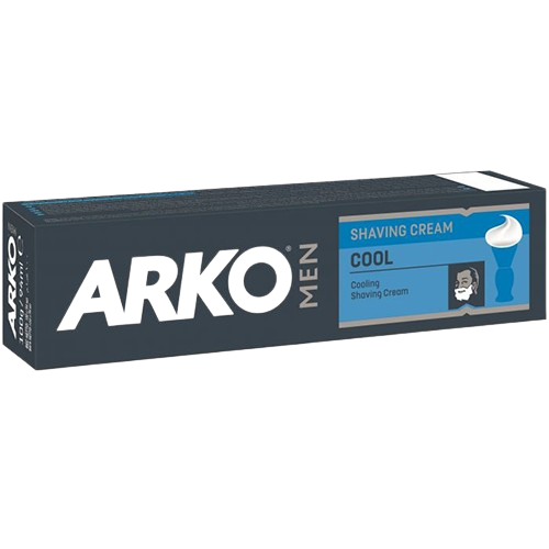 קרם גילוח מרענן לעור רגיל | COOL | מכיל 90 גרם | ארקו - ARKO
