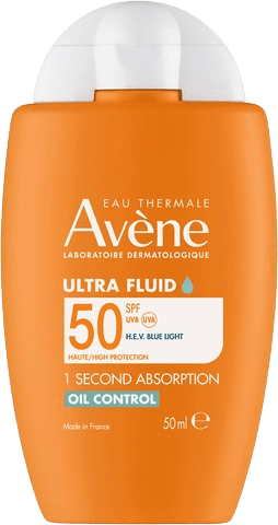 תחליב הגנה אולטרה SPF50 לעור שמן | מכיל 50 מ"ל | אוון - AVENE