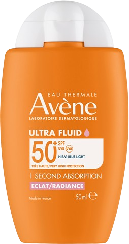 תחליב הגנה אולטרה רדיאנס +SPF50 עם גוון | מכיל 50 מ"ל | אוון - AVENE