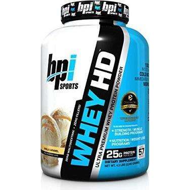 WHEY HD - 1.850 KG - קרמל וניל