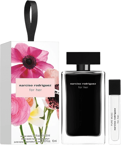 סט בושם לאישה 100+10 מ"ל | Narciso Rodriguez For Her Gift Set | או דה טואלט E.D.T