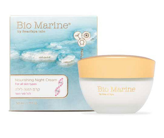 Bio Marine קרם הזנה לילי לפנים - 50 מ"ל