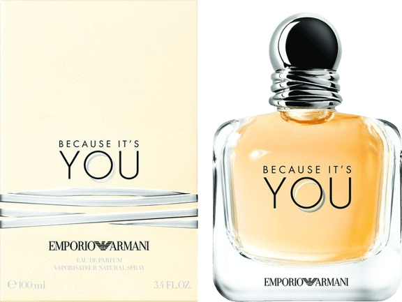 בושם לאישה 100 מ"ל | Giorgio Armani Because It's You | או דה פרפיום E.D.P