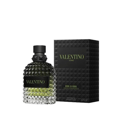 בושם לגבר 100 מ"ל | Valentino Born In Roma Uomo Green Stravaganza | או דה טואלט E.D.T