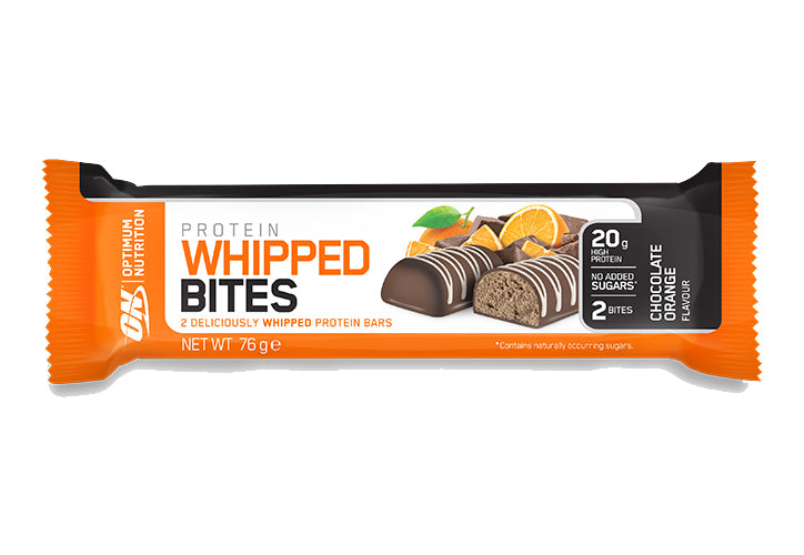 חטיף חלבון Optimum Nutrition Whipped Bites בטעם שוקולד תפוז - 76 גרם