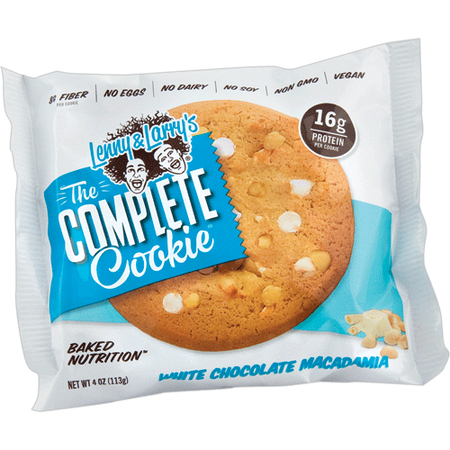 עוגיית חלבון טבעוני - שוקולד לבן ואגוזי מקדמיה