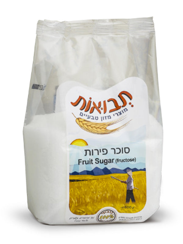 סוכר פירות טבעי 500 גרם