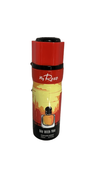 MY ROSE | בושם ספריי | PERFUME SPRAY | ME WITH YOU | מכיל 200 מ"ל