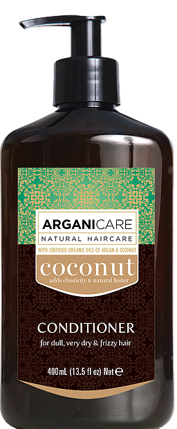 מרכך שיער לשיער יבש מאוד ופגום מבית ארגניקייר - קוקוס - 400 מ"ל