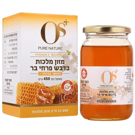 מזון מלכות בדבש פרחי בר | 450 גרם | +OS