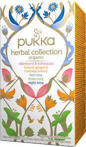 צמחים מיובשים להכנת משקה בחליטה | HERBAL TEA COLLECTION | ללא קפאין | 20 שקיקים