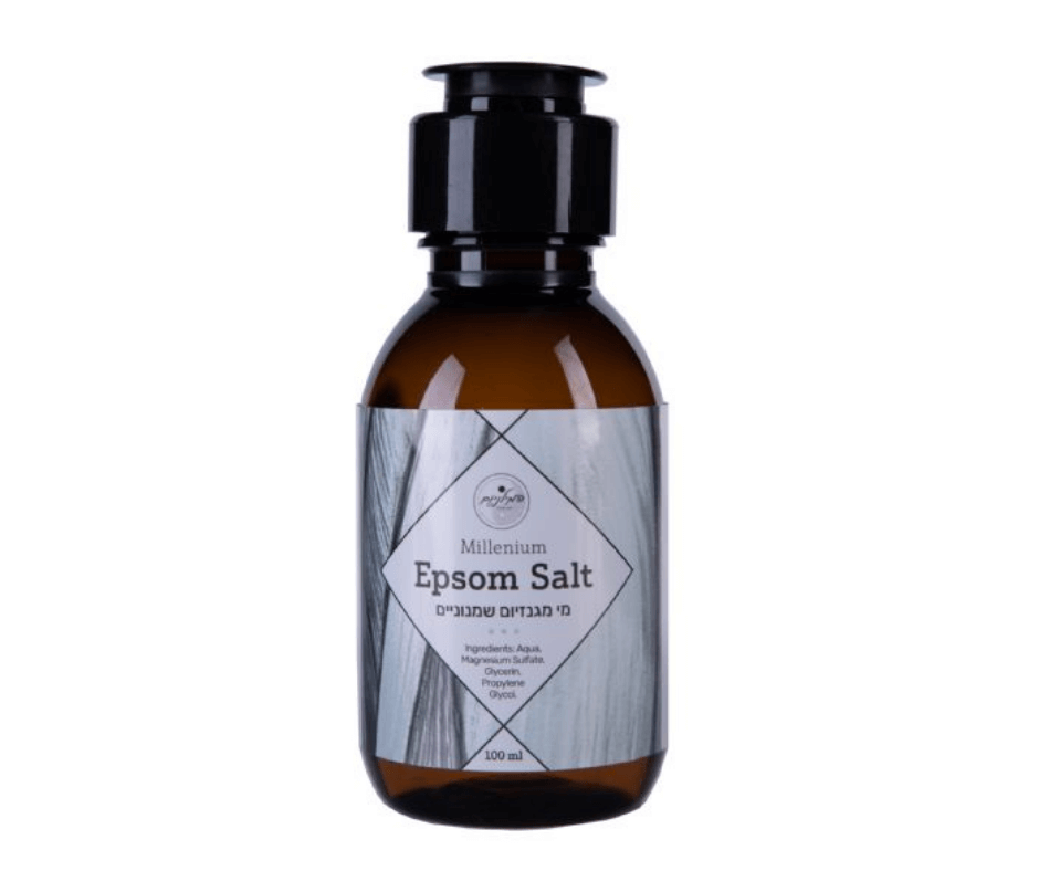 שמן מגנזיום | מי מגנזיום שמנוניים | מכיל 1 ליטר | EPSOM SALT | המילניום