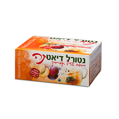 נטורל דיאט תה בטעם שזיף-אפרסק - 80 שקיקים סודות המזרח | Secrets of the East