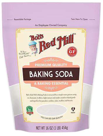 אבקת סודה לשתייה ללא גלוטן | ללא כימיקלים וללא טעם לוואי | מכיל 454 גרם