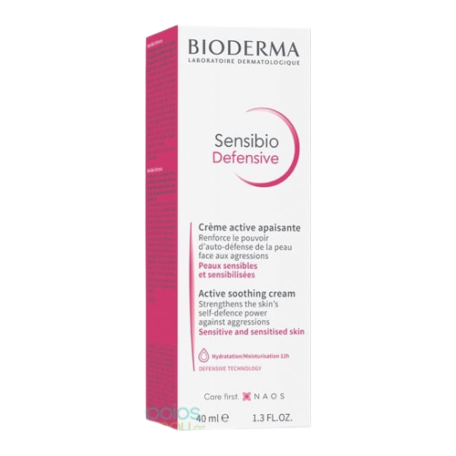 קרם פעיל | להרגעת העור | לעור רגיש | לחות למשך 12 שעות | מכיל 40 מ"ל