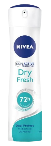 NIVEA- דאו ספריי דריי פרש אישה 150 מ"ל