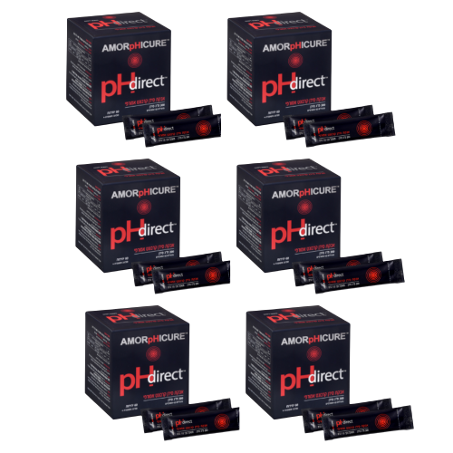 אבקת סידן קרבונט אמורפי | מכיל 300 מ"ג סידן | ספיגה משופרת | PH direct | מבצע שישייה |