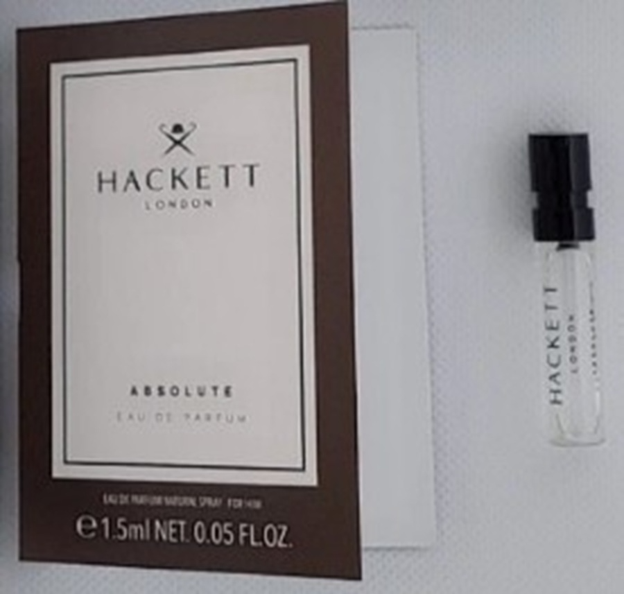 דוגמית בושם לגבר 1.5 מ"ל | Hackett Absolute | או דה פרפיום E.D.P