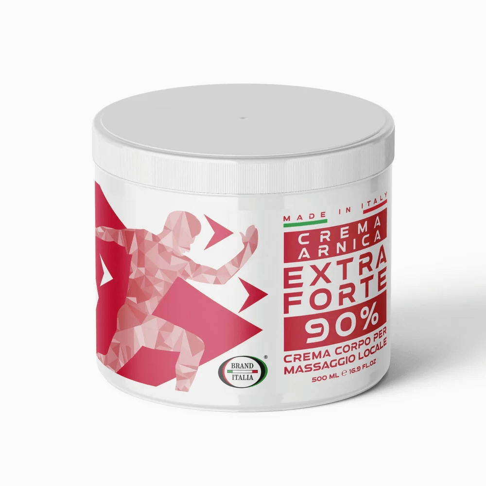 קרם ארניקה אקסטרה פורטה 90% | CREMA ARNICA EXTRA FORTE 90% | מכיל 500 מ"ל | BRAND ITALIA